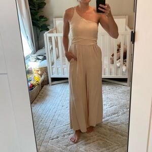 Anrabess Jumpsuit Cream - Small